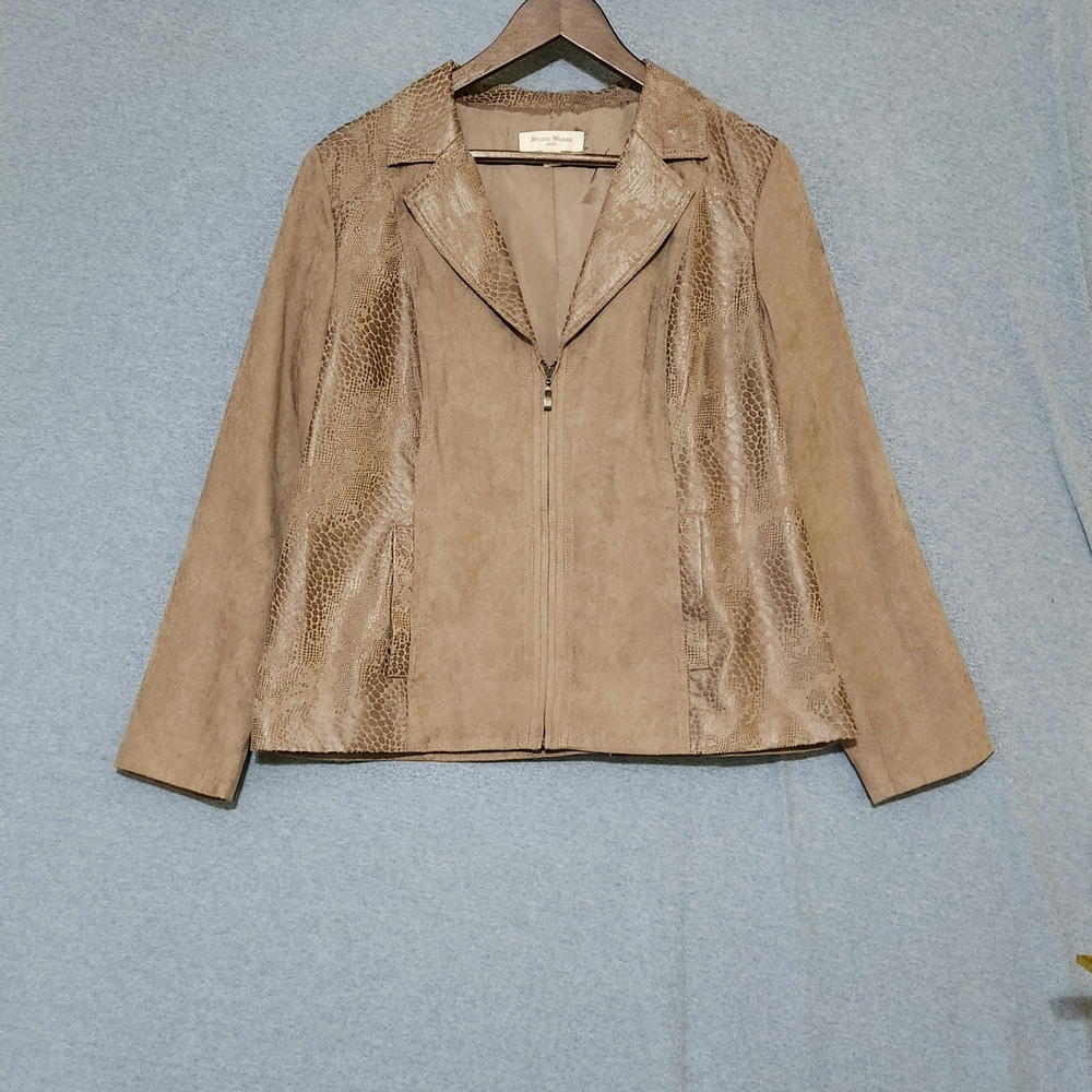 Studio One Tan Women's Blazer